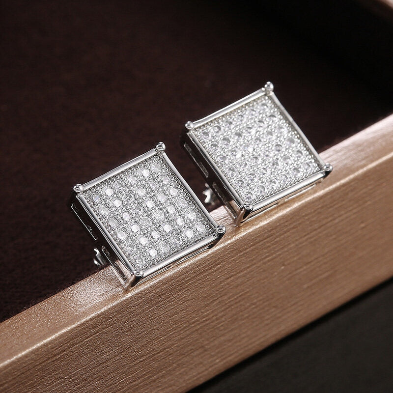 ICED OUT "JOKER" OHRRINGE - ICERAIN JEWELRY