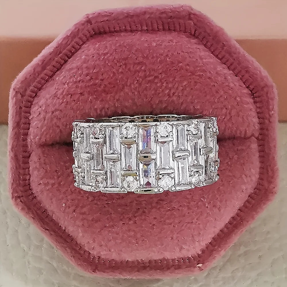 ICED OUT "SQUARINO" RING - ICERAIN JEWELRY
