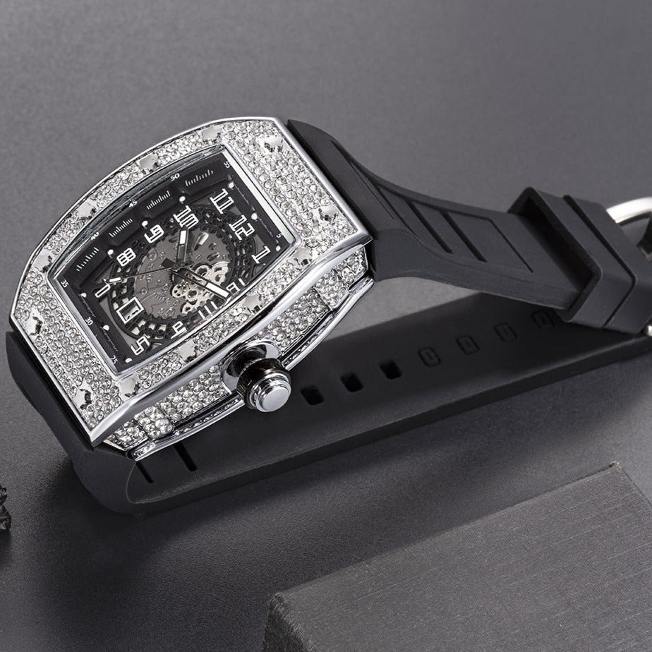 ICED OUT "SCARAPONE" UHR - ICERAIN JEWELRY