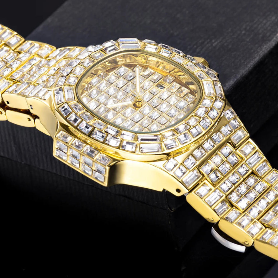 ICED OUT "DIVE" UHR - ICERAIN JEWELRY