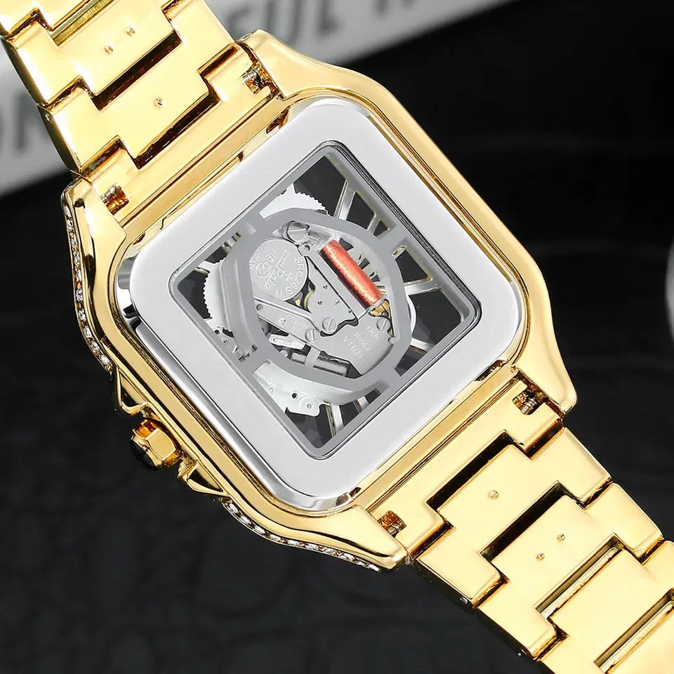 ICED OUT "PIAZZA V2" UHR - ICERAIN JEWELRY