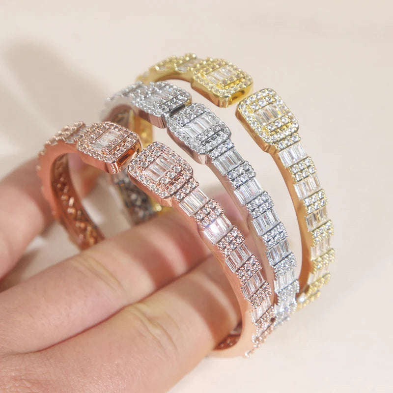 ICED OUT "SQUARE V2" ARMREIF - ICERAIN JEWELRY