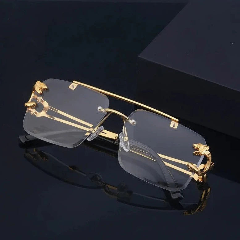 EDELSTAHL "LEOPARDO" SONNENBRILLE - ICERAIN JEWELRY