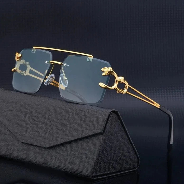 EDELSTAHL "LEOPARDO" SONNENBRILLE - ICERAIN JEWELRY