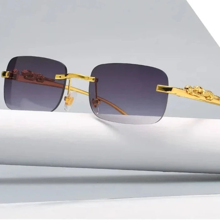 EDELSTAHL "LEOPARDO V2" SONNENBRILLE - ICERAIN JEWELRY