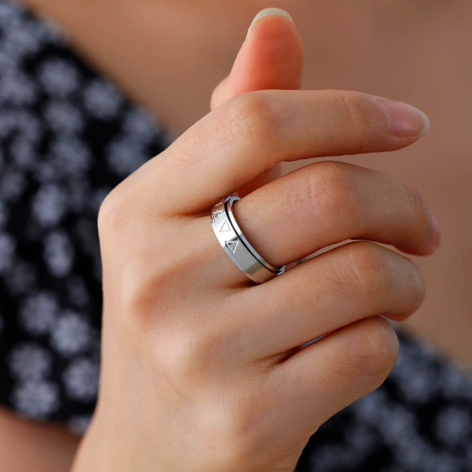 EDELSTAHL "WERLIN" RING - ICERAIN JEWELRY