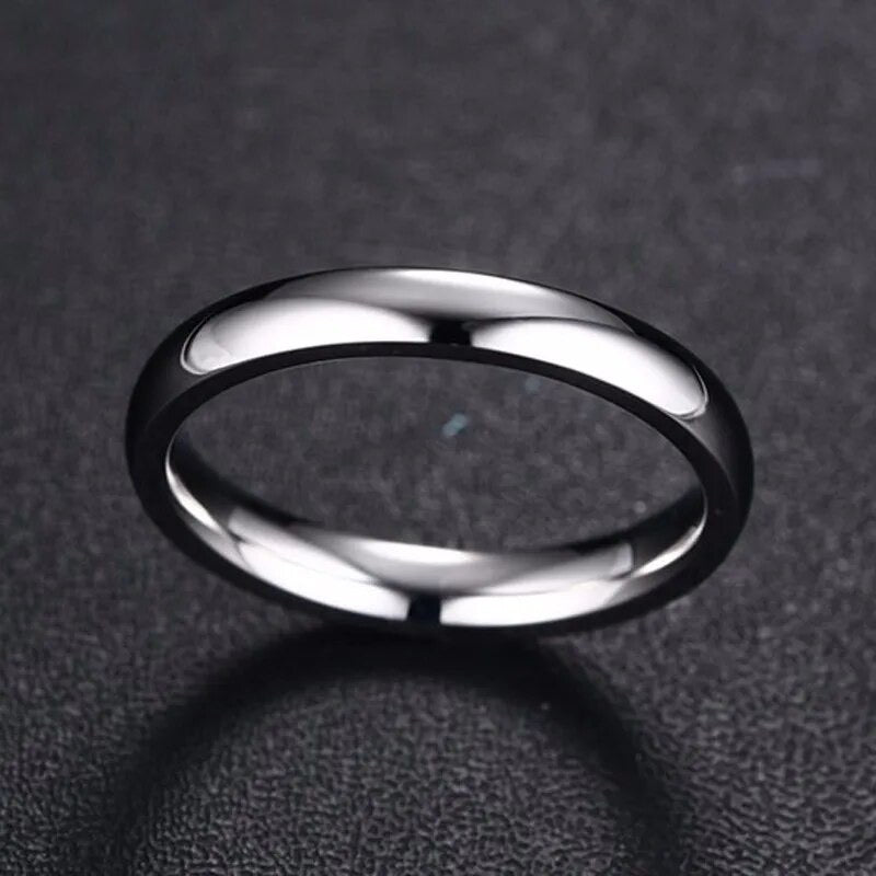 EDELSTAHL "PLAIN" RING - ICERAIN JEWELRY