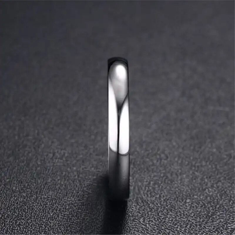 EDELSTAHL "PLAIN" RING - ICERAIN JEWELRY
