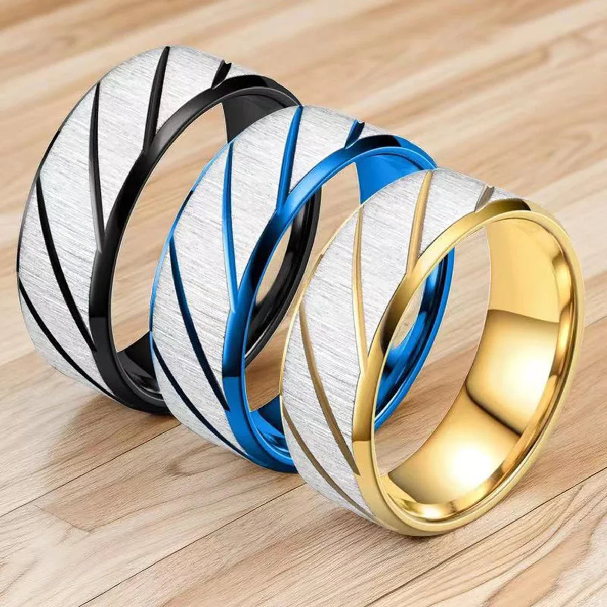EDELSTAHL "WURSAL" RING - ICERAIN JEWELRY