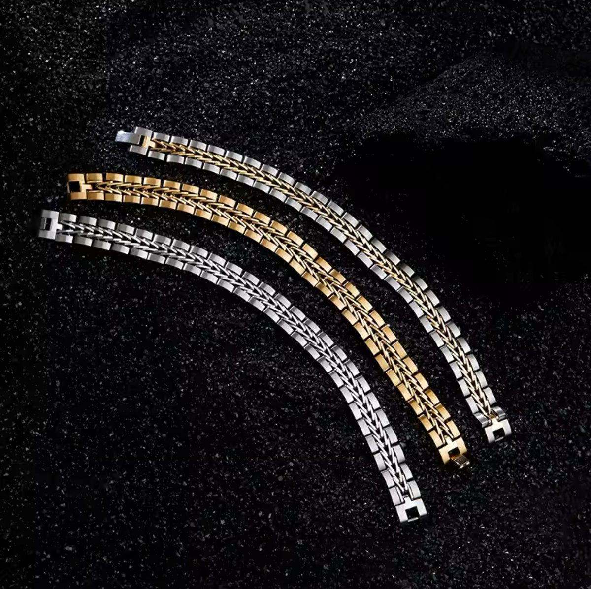 EDELSTAHL "AMI" ARMBAND - ICERAIN JEWELRY
