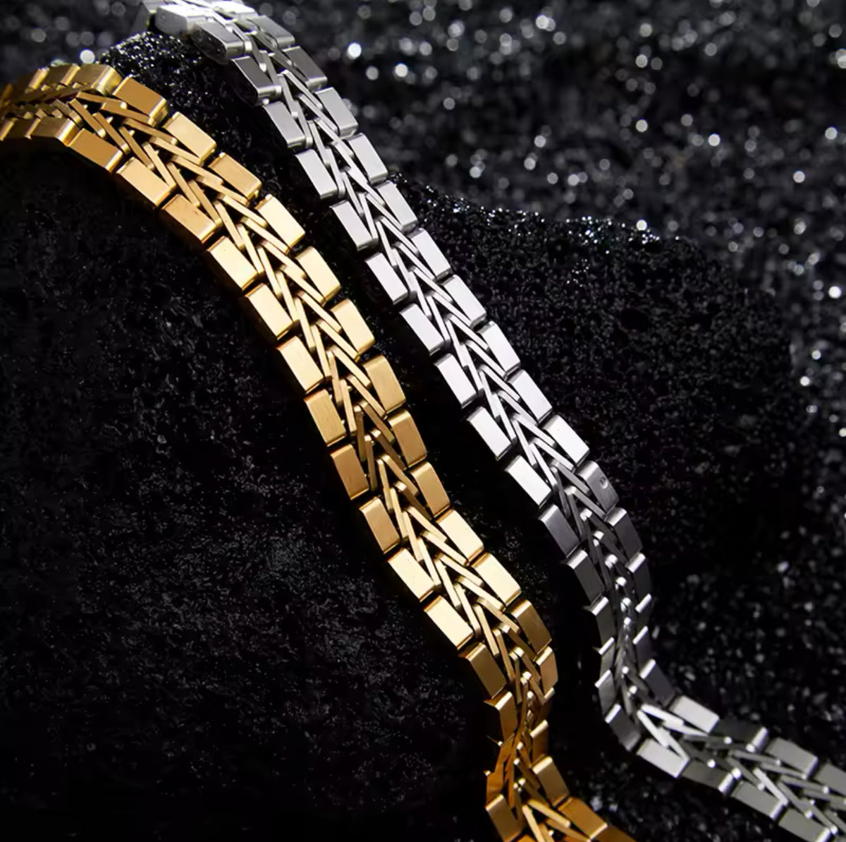 EDELSTAHL "AMI" ARMBAND - ICERAIN JEWELRY
