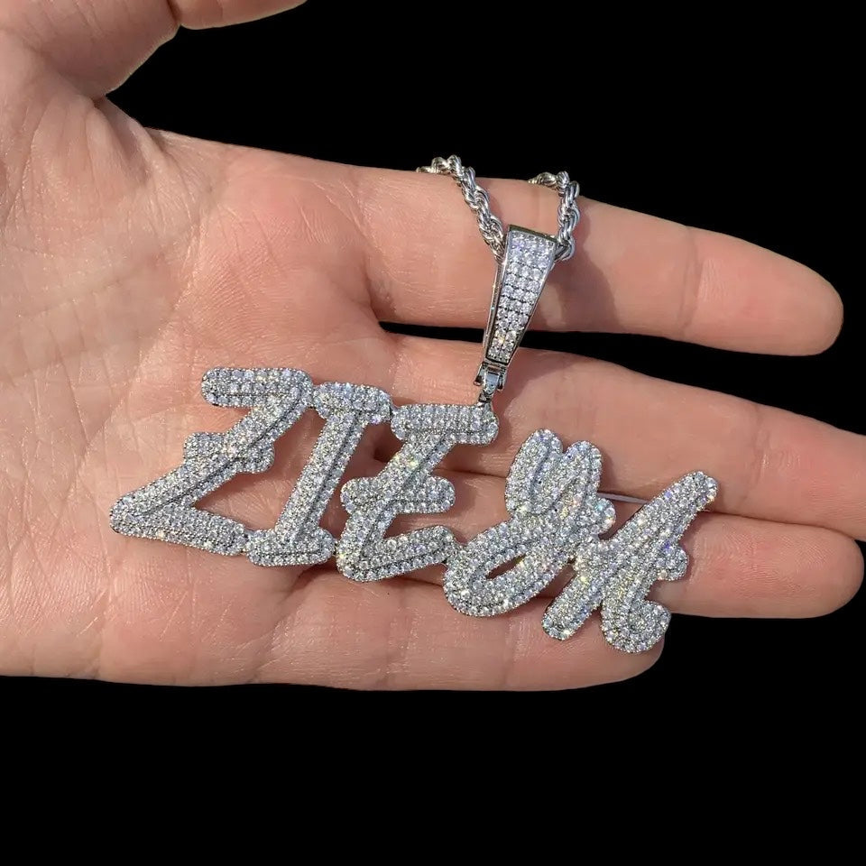 PERSONALISIERTE ICED OUT "CURISE ICE" KETTE - ICERAIN JEWELRY