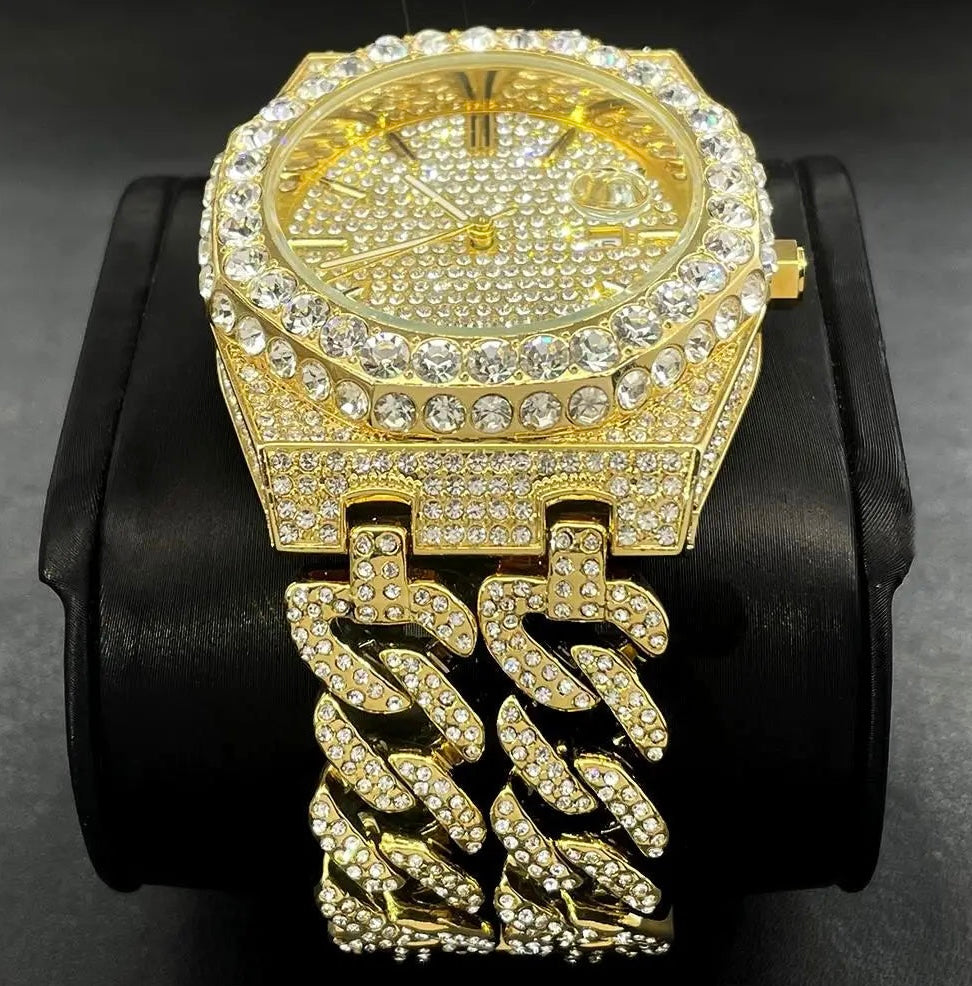 ICED OUT "APOSTEL V2" UHR - ICERAIN JEWELRY
