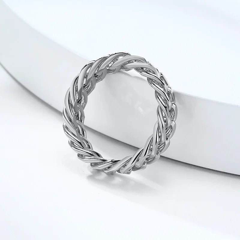 EDELSTAHL "CUBAN" RING - ICERAIN JEWELRY