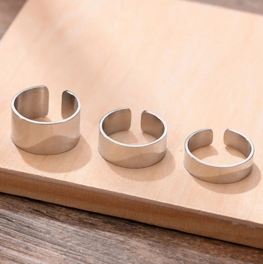 EDELSTAHL "BASICA" RING - ICERAIN JEWELRY