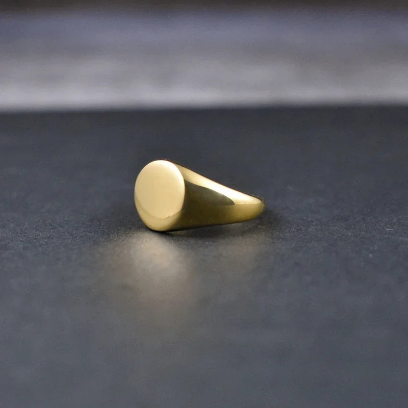 EDELSTAHL "SMOOTHER" RING - ICERAIN JEWELRY