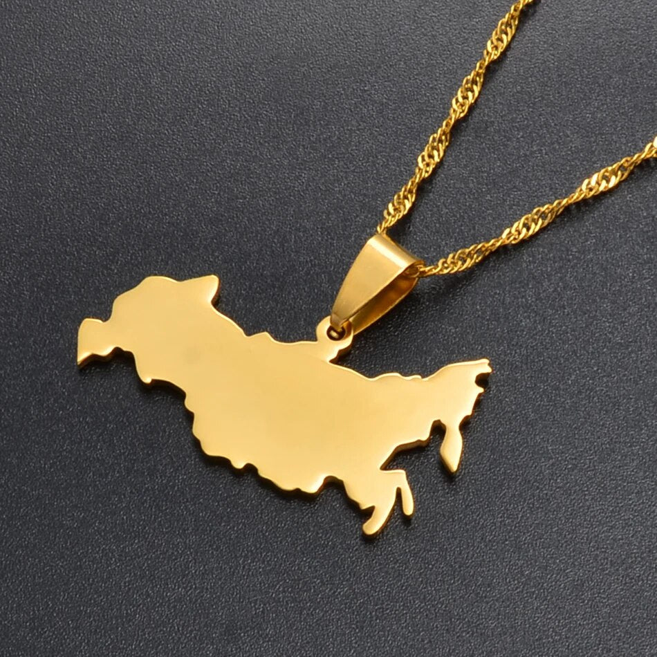 EDELSTAHL "RUSSIA V2" LÄNDERKETTE - ICERAIN JEWELRY