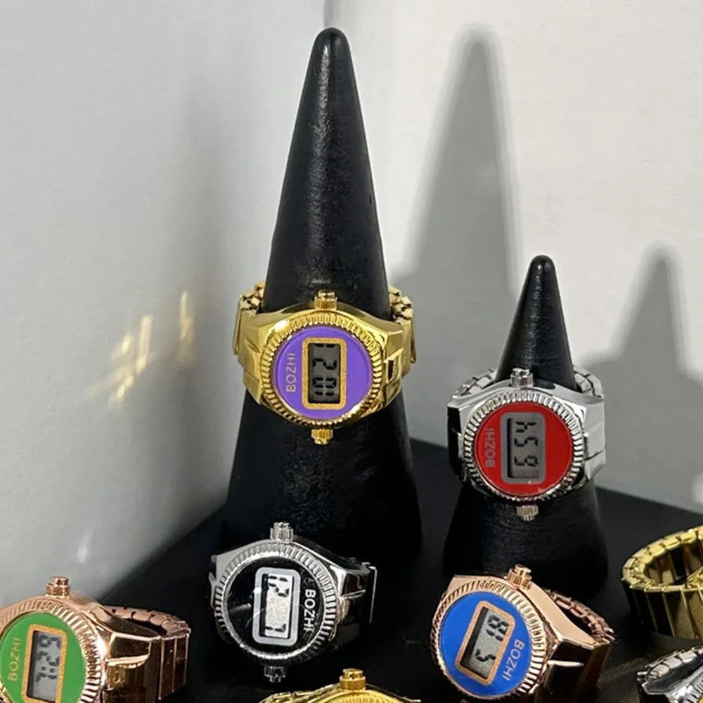 EDELSTAHL "OROLOGIO" RING - ICERAIN JEWELRY