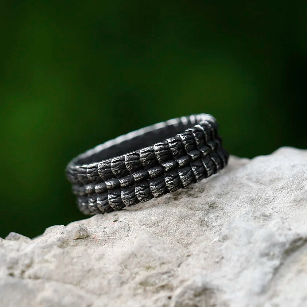 EDELSTAHL "VIKING" RING - ICERAIN JEWELRY