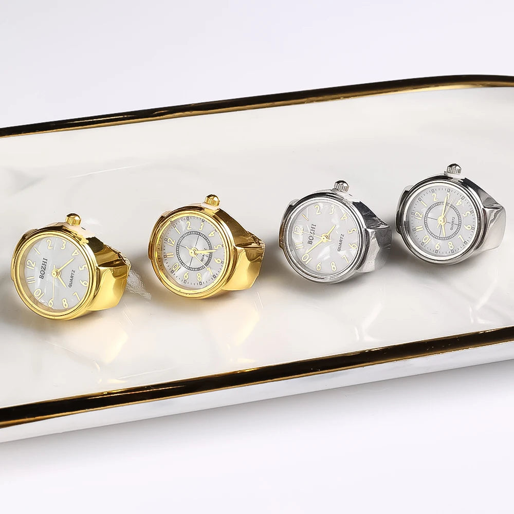 EDELSTAHL "OROLOGIO V2" RING - ICERAIN JEWELRY