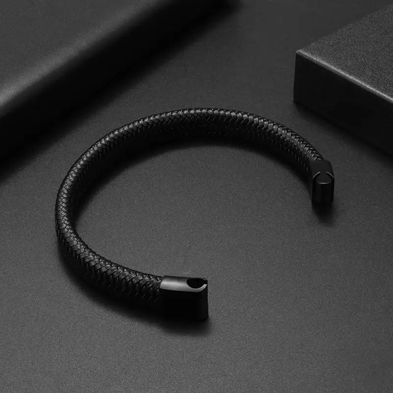 LEDER "BERINO V2" ARMBAND - ICERAIN JEWELRY