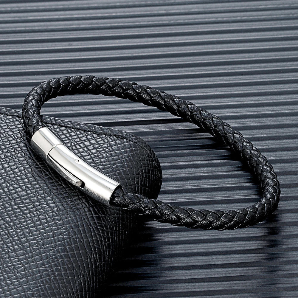 LEDER "RINGO V2" ARMBAND - ICERAIN JEWELRY