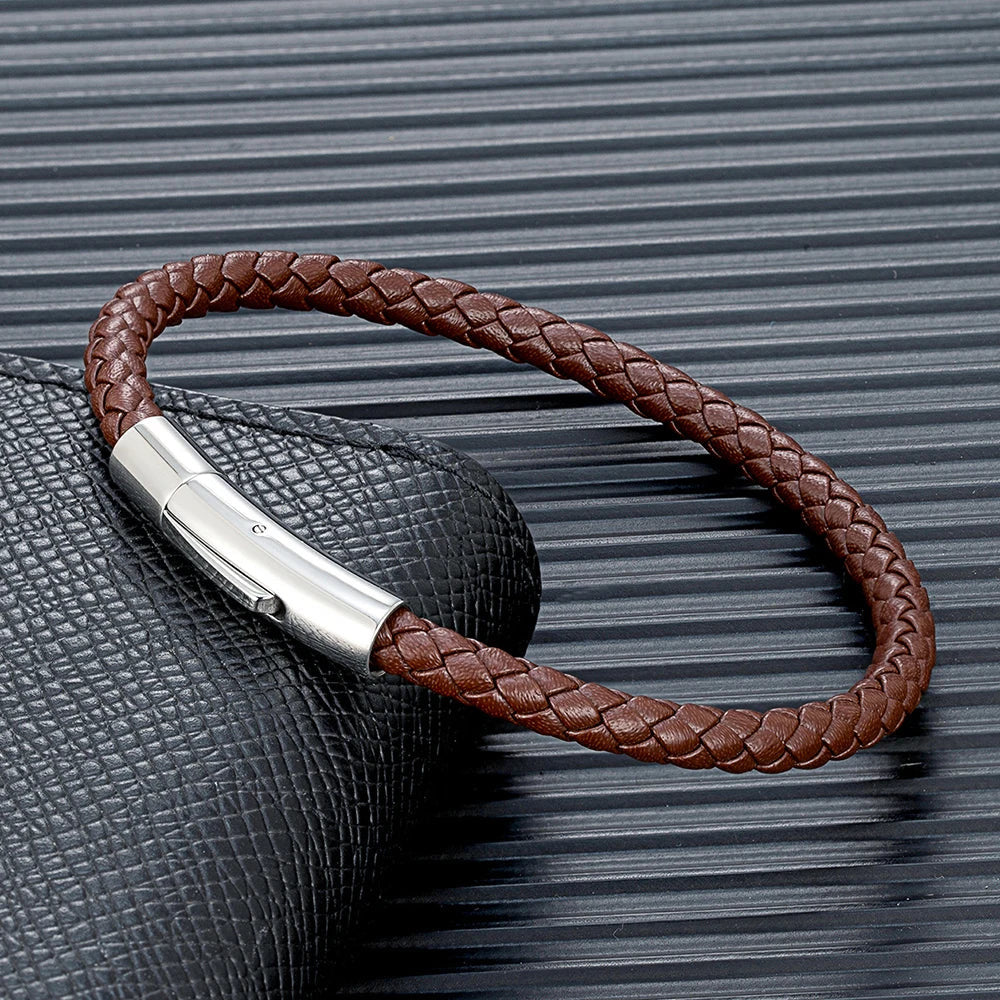 LEDER "RINGO V2" ARMBAND - ICERAIN JEWELRY