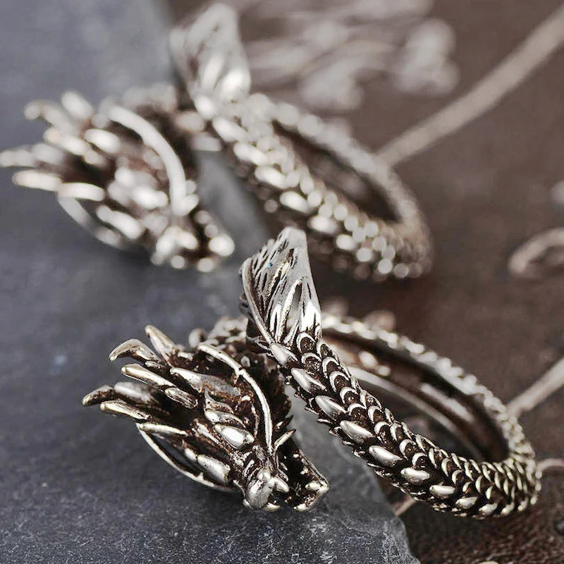 EDELSTAHL "DRACO" RING - ICERAIN JEWELRY