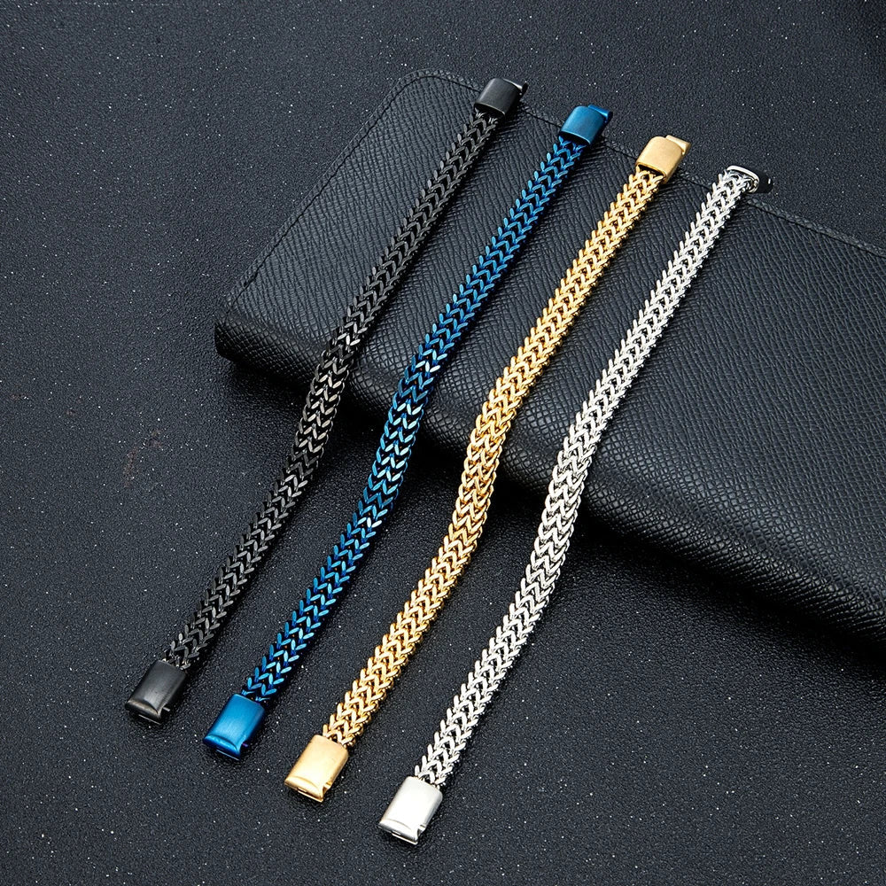 EDELSTAHL 8MM "ZICOLO" ARMBAND - ICERAIN JEWELRY