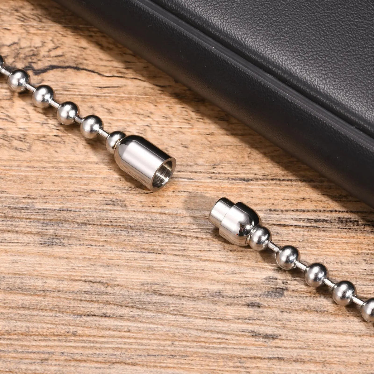 EDELSTAHL "CHROME PERL" ARMBAND - ICERAIN JEWELRY