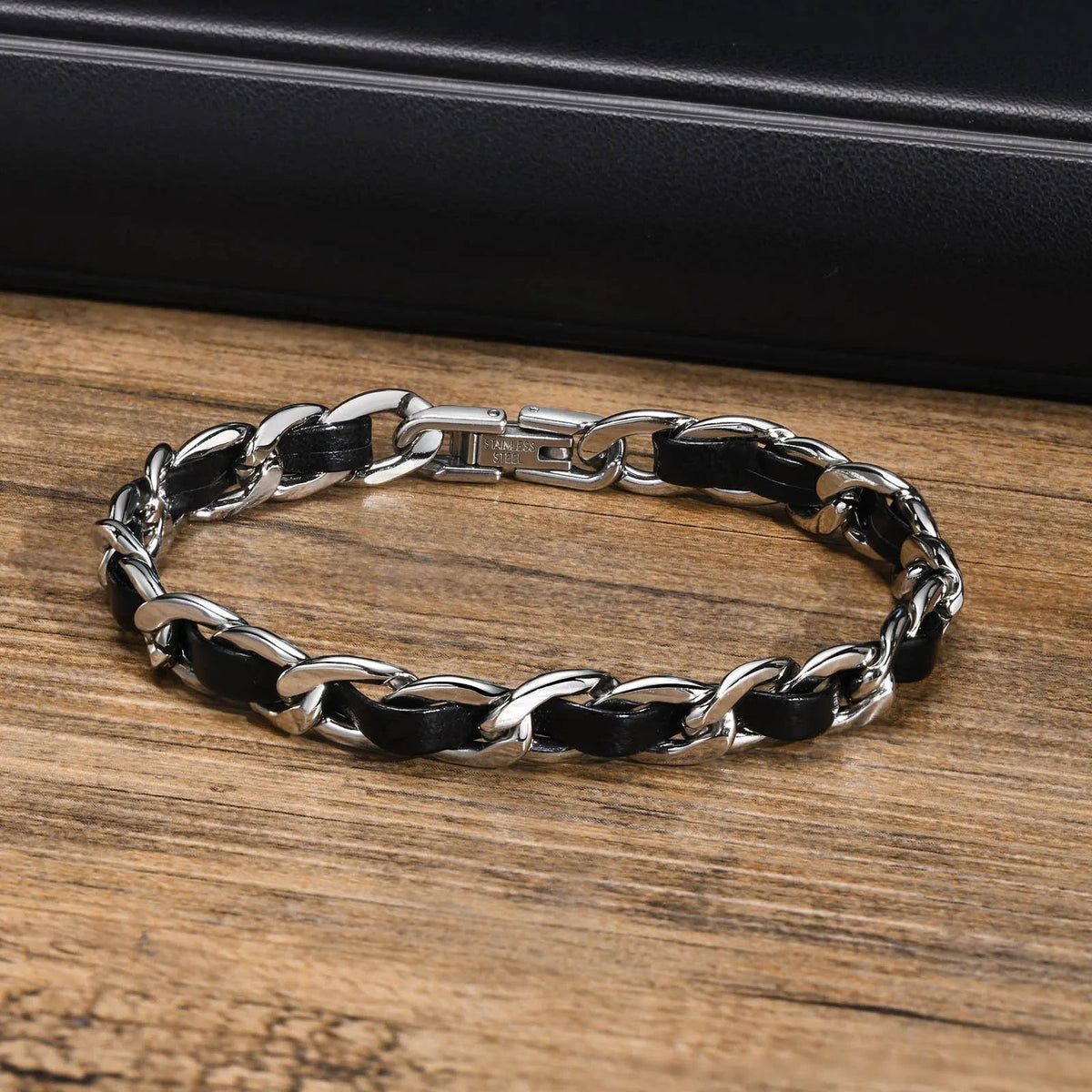 EDELSTAHL 7,5MM "DRISTO" ARMBAND - ICERAIN JEWELRY