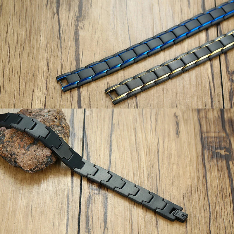 EDELSTAHL 12MM "BLACKLIST" ARMBAND - ICERAIN JEWELRY