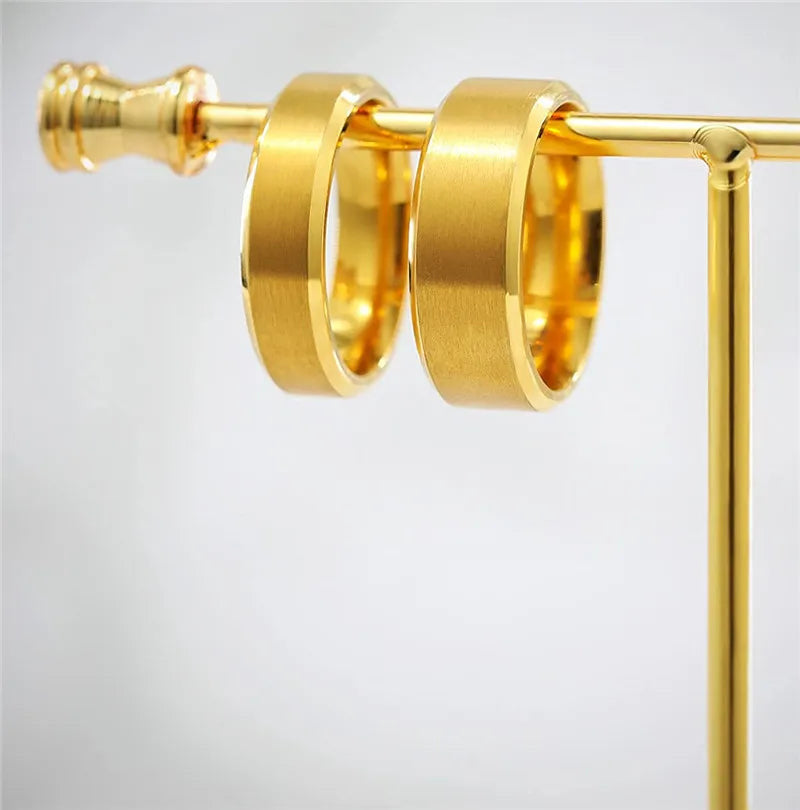 EDELSTAHL "GOLD COMFORT" RING - ICERAIN JEWELRY