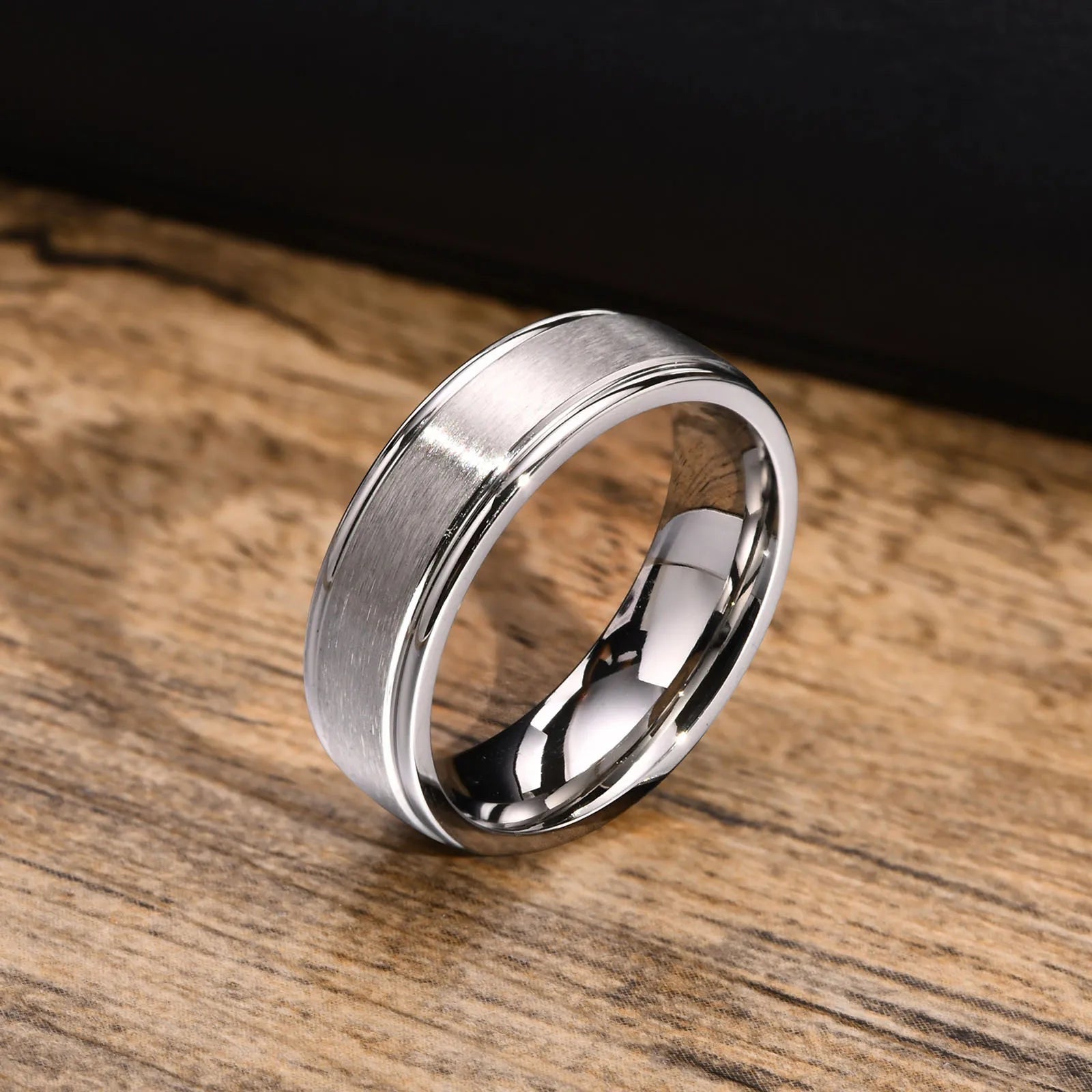 EDELSTAHL "SILVER COMFORT" RING - ICERAIN JEWELRY