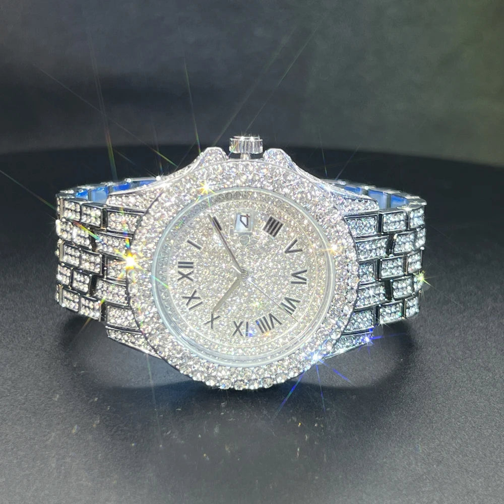 ICED OUT "SEIONARO" UHR - ICERAIN JEWELRY