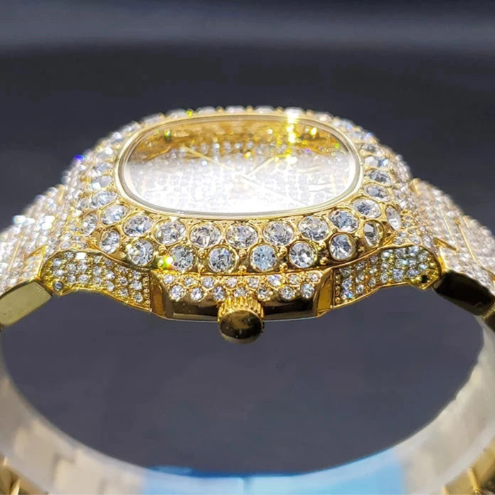 ICED OUT "ARABIC SCINTILLARE" UHR - ICERAIN JEWELRY
