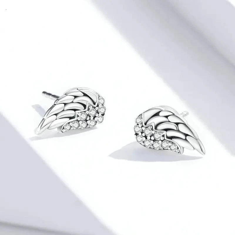 925S SILVER "ANGEL" OHRRINGE - ICERAIN JEWELRY