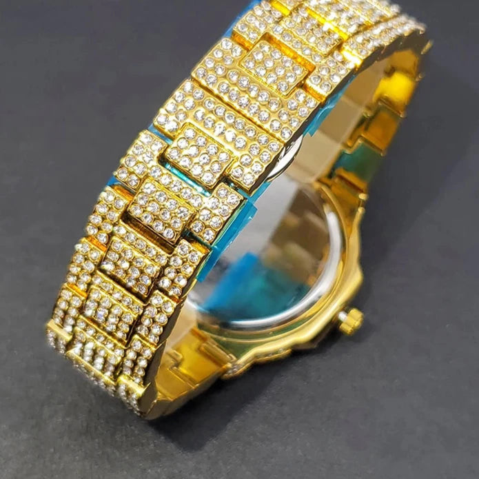 ICED OUT "ARABIC SCINTILLARE" UHR - ICERAIN JEWELRY