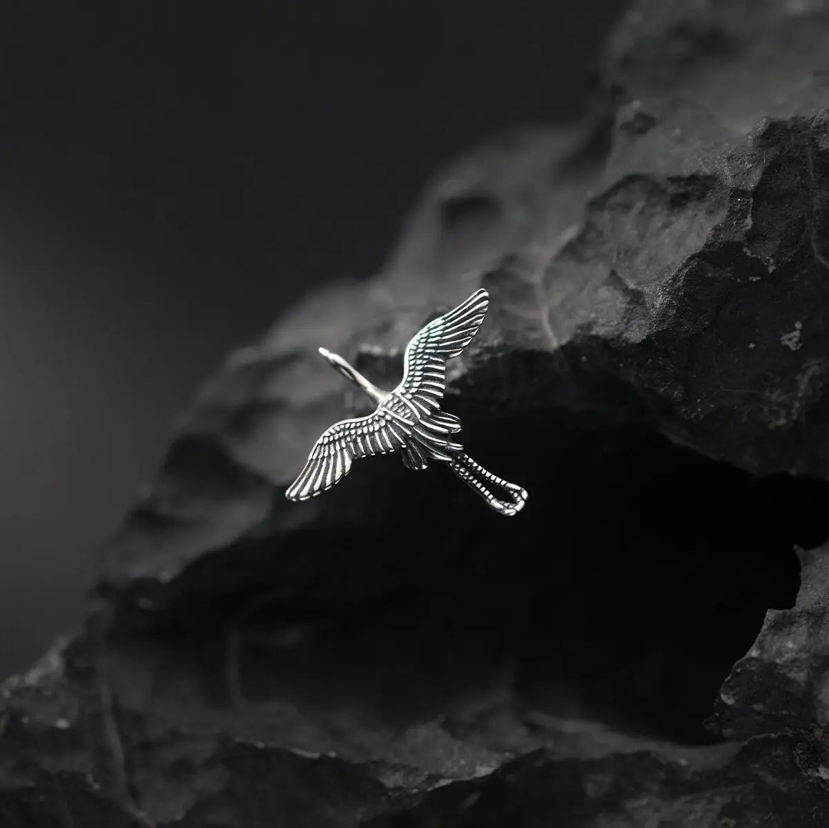 925S SILVER "EAGLE" OHRRINGE - ICERAIN JEWELRY