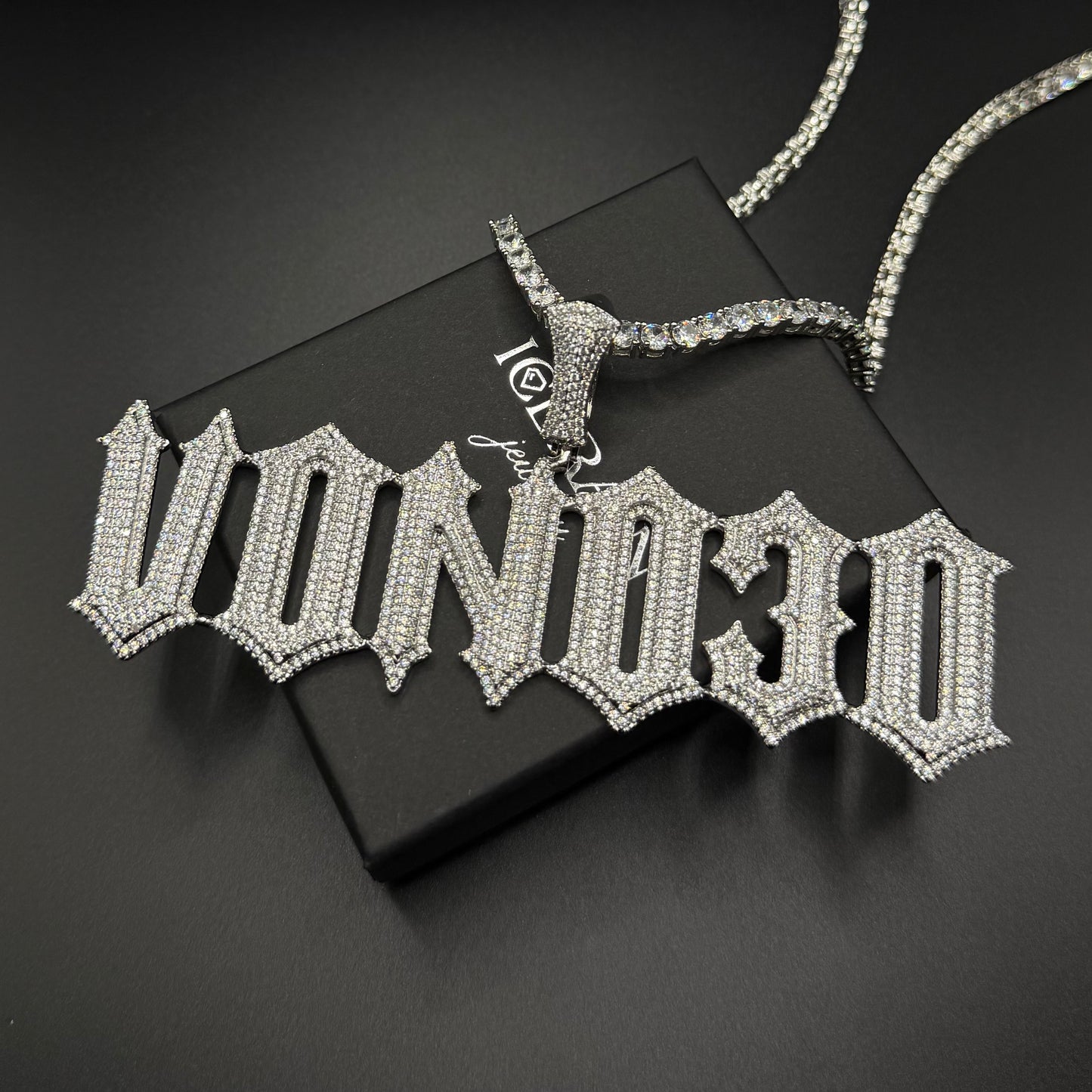 PERSONALISIERTE ICED OUT "CURISE ICE" KETTE - ICERAIN JEWELRY