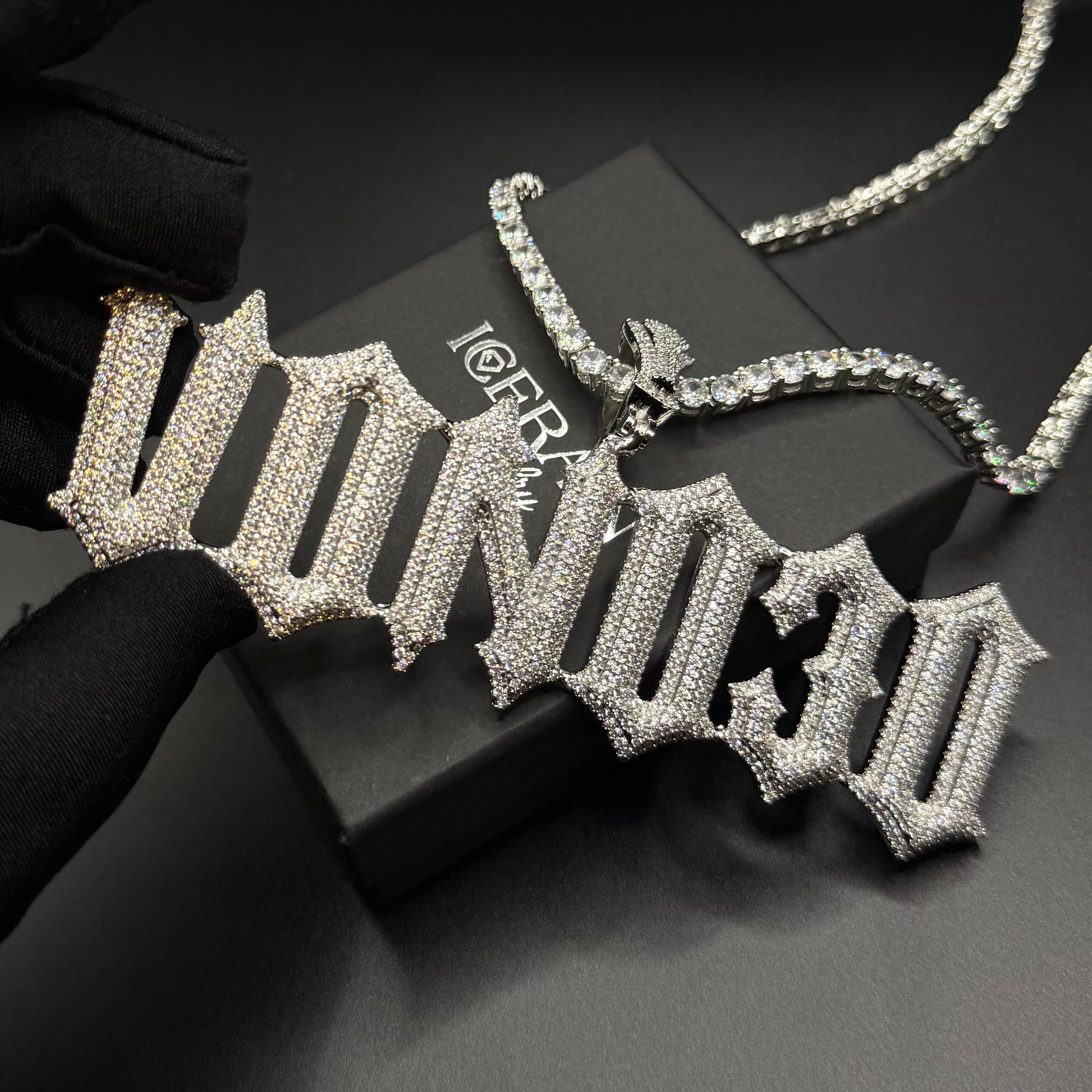 PERSONALISIERTE ICED OUT "CURISE ICE" KETTE - ICERAIN JEWELRY