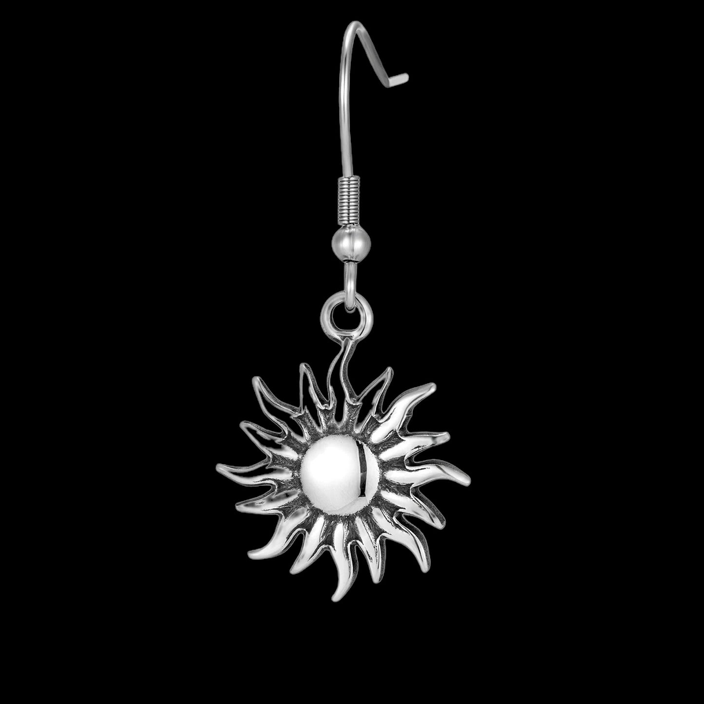 EDELSTAHL "SUN" OHRRINGE - ICERAIN JEWELRY