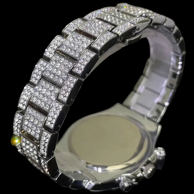 ICED OUT "SUBMALARA" UHR - ICERAIN JEWELRY