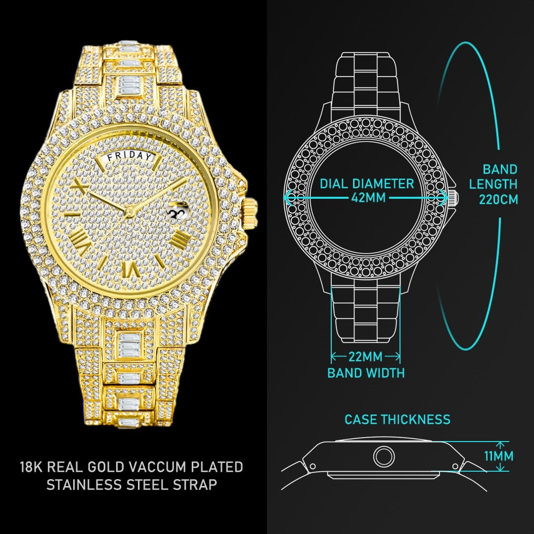 ICED OUT "PARAMONE" UHR