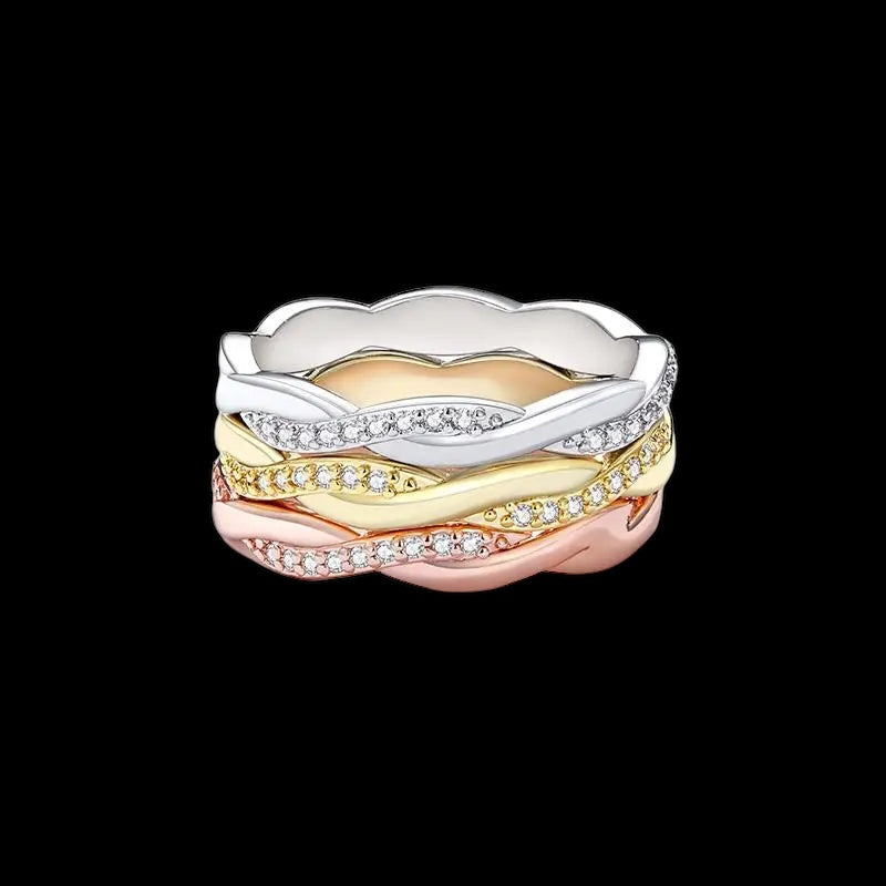 ICED OUT "ROSEGOLD TWASTER" RING - ICERAIN JEWELRY