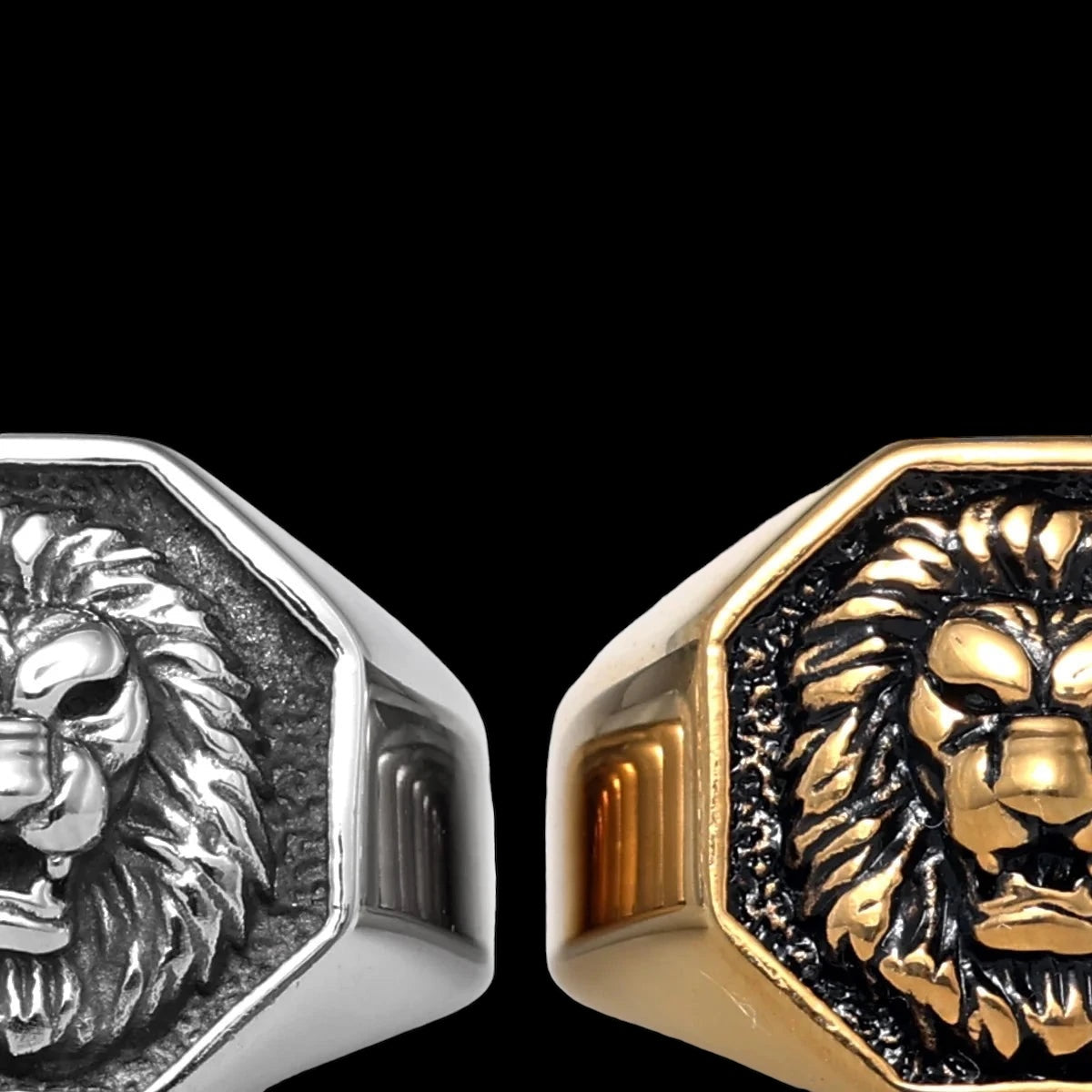 EDELSTAHL "LION V2" RING - ICERAIN JEWELRY