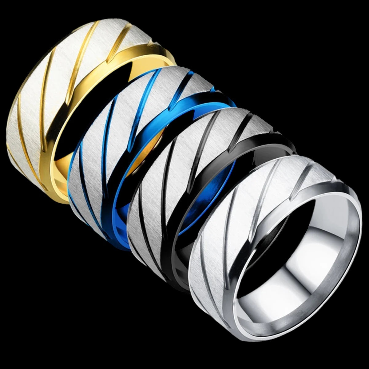 EDELSTAHL "WURSAL" RING - ICERAIN JEWELRY