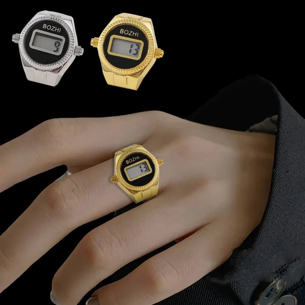 EDELSTAHL "OROLOGIO" RING - ICERAIN JEWELRY