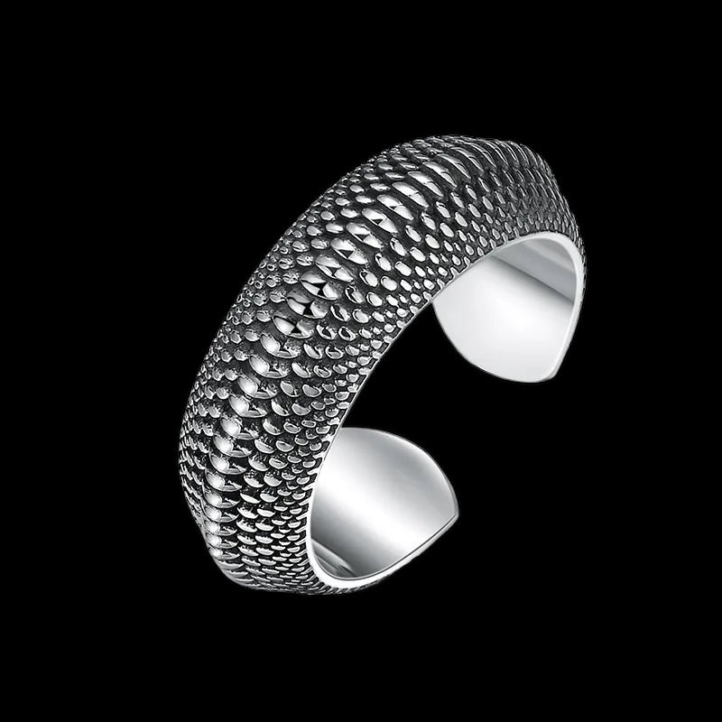 925S SILVER "SNAKE" RING - ICERAIN JEWELRY