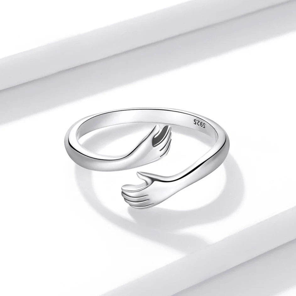 Luxus 925S Silver "Friends" Ringe